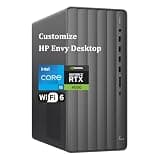 Delca Customized Desktop Made with HP Envy Gaming/Business Desktop | Intel 10-core i5-14400 | 16GB/32GB/64GB RAM 512GB/1TB/2TB/4TB SSD | GeForce RTX 4060 8GB Type-C Wi-Fi 6 Win 11