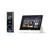 eufy Security Video Doorbell E340 (Battery Powered) with Smart Display E10, Dual Cameras with Delivery Guard, 2K Full HD and Color Night Vision, No Monthly Fee