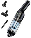 dormzie Car Vacuum, Handheld Vacuum Cordless with 19000Pa Powerful Suction,1.3 lbs Lightweight, Type-C Charge, Multiple Accessories for Car Home Office Pet