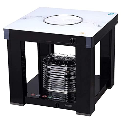 JHNKOJ Heater,Gas Heater Convector Radiator Winter Indoor Heating Table Living Room Table Reading Sleeping Heating Table Grill Table