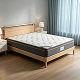 12 Inch Queen Mattress, Gel Memory Foam/High Density Foam and Zone-Reinforced Pocketed Springs for Pressure Relief and Motion Isolation,Medium Firm, Queen Size Mattresses, Queen Hybrid Mattress