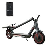 Electric Scooter for Adults, 500W Peak Motor, 21 Miles Long Range, 19 MPH Fast Speed, 8.5" Anti-Flat Solid Tire, Portable Folding Commuter Kick Scooter for Urban Daily Travel & Outdoor Short Trip