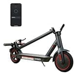 Electric Scooter for Adults, 500W Peak Motor, 21 Miles Long Range, 19 MPH Fast Speed, 8.5" Anti-Flat Solid Tire, Portable Folding Commuter Kick Scooter for Urban Daily Travel & Outdoor Short Trip