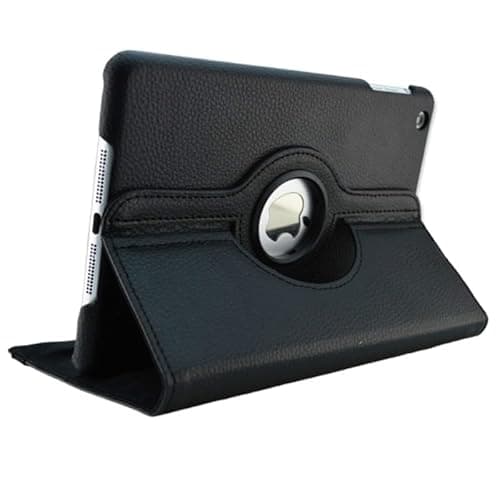 PMPLBEBAZ 360 Rotating Case Suitable for Samsung Galaxy Tab 2 10.1 GT P5100 P5110 P5113 Tablet Case Folio Pu Leather Stand Smart Cover(Black)