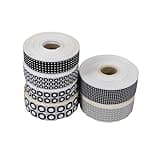 10000PCS 3D Scanner Marking Sticker Scanner Marking Dots Label Matte Black 3D Tracking Reference Point for Complex Details(0.8x2.5mm)
