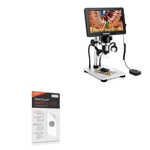 BoxWave Screen Protector Compatible with TOMLOV Digital Microscope - ClearTouch Anti-Glare (2-Pack), Anti-Fingerprint Matte Film Skin