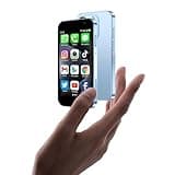 BLKE Max Mini Phone Unlocked World's Smallest 3.0" HD Touch Screen Mini Smartphone Android Compact Mobile Phone for Kids &Students Cell Phone wih Quad-Core Dual SIM Face lD2GB+16GB Blue