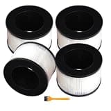M01 Replacement Filter - Compatible with MOOKA M01 Air Purifier, 3-in-1, H13 True filter High-Efficiency Activated Carbon Filter Filtration System, 4 Pack