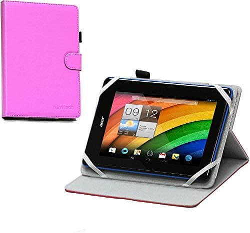 Navitech Purple Leather Tablet Case - Compatible with YOTOPT Tablet 10 inch Tablet