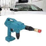 Naroote Cordless Pressure Washer Battery Powered 305PSI, Portable Handheld High Pressure Car Cleaner Gun, 130L / h 5 Nozzle Self Priming, 18V Compatible for Car Floor, Patio, Fence