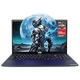 NIMO 15.6" AMD Gaming Laptop, 6 Cores Ryzen 5 6600H 16GB DDR5 RAM 512GB SSD(Beat i7-1165G7) Radeon 660M 100W Fast Charging, Backlit Keyboard, 180° Lay-Flat Computer for Student& Business 2-Yr Warranty