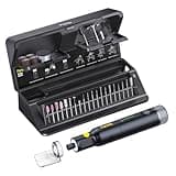 Fanttik F2 Pro Kit Cordless Rotary Tool Kit, Strong Motor, 5 Variable Speed, 25000 RPM, 44 Accessories, for 3D Printed Sanding, Polishing, Drilling, Carving, Cutting DIY Crafts in Flip-Top Case