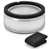 HSIAMEN Replacement Filter Compatible with Austin HM100 Air Purifier, 3-in-1 H13 True HEPA Activated Carbon with Pre-filter, 1-Pack