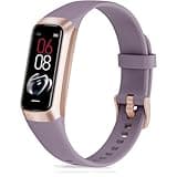 ST-CARE Fitness Tracker with Step Counter/Calories/Stopwatch, Activity Tracker, Health Tracker with Heart Rate Monitor, Sleep Tracker,1.10''AMOLED Touch Color Screen, Pedometer Watch for Women Men