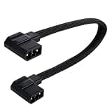 BTFO XT150 Extra Battery Connection Cable, 55cm/21.65in Braided Replacement Battery Connector Cord Compatible with EcoFlow Delta 2/2 Max Delta 3/3 Plus/ 3 1500 Wave 2 & Wave 3
