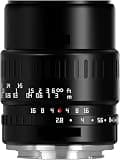40mm F2.8 1:1 Macro APS-C Manual Focus Prime Lens for X/E / M4/3 / Z/L-Mount(L-Mount)