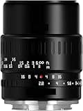 40mm F2.8 1:1 Macro APS-C Manual Focus Prime Lens for X/E / M4/3 / Z/L-Mount(L-Mount)