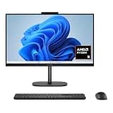 HP OmniStudio 23.8 inch All-in-One Desktop PC, FHD Display, AMD Ryzen AI 3 30, 8 GB RAM, 512 GB SSD, AMD Radeon Graphics, Windows 11 Home, Jet Black, 24-cv0420 (2026)