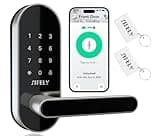 Keyless Entry Keypad Smart Door Lock with Handle & Knob – Digital Deadbolt for Front, Bedroom, Office & Interior Doors, App Control for Airbnb, Guests & Kids, Easy DIY Install (No Fingerprint)
