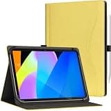 Universal Case for 10.1 9.6 11 inch Tablet for Android 9.6-11" (Yellow)