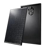 200W Solar Panel 12Volt/24 Volt 25% High-Efficiency Monocrystalline PV Module Power Charger for RV Camper Vehicle Caravan and Other Off Grid Applications