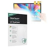 BoxWave Screen Protector Compatible With Wisecoco Portable Monitor (8.9 in) - ClearTouch Crystal Anti-UV EyeCare (2-Pack), Filters out Harmful Blue Light Reduce Fatigue