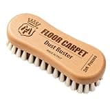 Labocosmetica Floor Carpet Brush | Stiffer Brass Bristles for Deep Agitation in Carpets & Floor Mats | Treated Beechwood Body Designed for Labocosmetica 2pH Interior Cleaning Cycle | 2 Pack