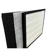 Air Purifier Replacement Filter, Compatible For Sharp, Fits FZ F30HFE FZ F30DFE FZ G30HF Air Cleaner Element With Precise Cutouts