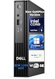 WOWPC Customized Dell Pro Micro QCM1250 Mini Desktop, New OptiPlex AI PC for Business, Intel 14-Core Ultra 5 235T, 8GB DDR5 256GB SSD, Up to 64GB RAM 4TB SSD, Dual 4K Display Support, USB-C, Win11Pro