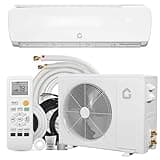 GarveeHome 12000 BTU Mini Split AC/Heating System, 19 SEER2 6-in-1 Inverter Split System Air Conditioners, Ductless Heat Pump Wall Mount AC Unit Cool Up to 750 Sq. Ft, Installation Kits, 230V