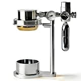 58mm Pneumatic Coffee Machine, Espresso Coffee Maker, Stainless Steel, With Pressure Gauge & Pressure Relief Valve, 9 Bar Fast Extraction, For Home, Camping Travel