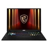 msi Vector A18 HX 18” 240Hz QHD+ Gaming Laptop: AMD Ryzen 9-9955HX, NVIDIA Geforce RTX 5080, 32GB DDR5, 1TB NVMe SSD, Type C, Wi-Fi 7, Win 11 Home: Cosmo Gray A9WIG-065US