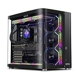 KOTIN Gaming PC Desktop, Ryzen 7 9800X3D, GeForce RTX 5080 16GB, 32GB DDR5 6000MHz, 2TB PCIe 4.0 SSD, 360mm Liquid Cooler with 3.95-Inch IPS Display, WiFi 7, ARGB Prebuilt Gaming Tower Windows 11 Home