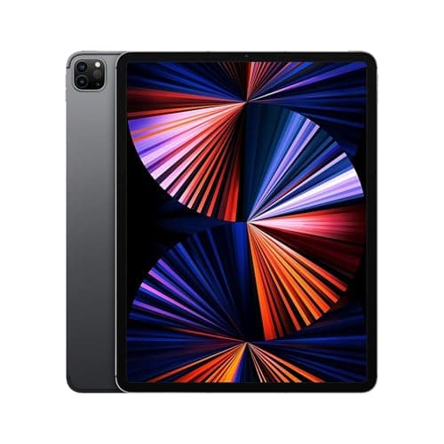 Apple 2021 iPad Pro 12.9-inch, Wi‐Fi + Cellular, 256GB - Space Gray (Renewed)