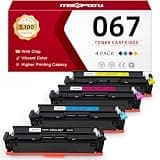 MEGAIN 067 Toner Cartridges Set Compatible for Canon 067 CartridgeSs Works with Color imageCLASS MF656Cdw MF654Cdw MF653Cdw MF650C LBP632Cdw LBP633Cdw LBP630C Series Printers (4 Pack)