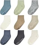 Simply Kids Baby Socks with Grips 12-18 Months Grippy Toddlers 12-24 2t Grippers 1-3 Years