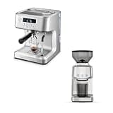 CASABREWS Ultra Pro Espresso Machine with Tornado Basic Coffee Grinder