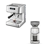 CASABREWS Ultra Pro Espresso Machine with Tornado Basic Coffee Grinder