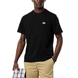 Lacoste Men's Cotton T-Shirt, Black, X-Large