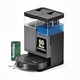 iRobot Roomba Plus 415X Combo Robot Vacuum & Mop + AutoWash Dock, Self‑Cleaning & Heated Dry, Auto‑Empty up to 90 Days, 140x Power-Lifting Suction, 2X Deeper Mopping, Ideal for Homes with Pets & Kids