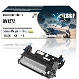 LSSF DV1272 Developer Units Compatible with Kyocera ECOSYS MA3500wfx MA4000x MA4000wfx MA4000wifx Printers, Replacement Parts Contains Chip and Clear Printing (1 Pack Black)
