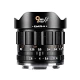 Compatible for Sony E X 9mm F2.8 APS-C Ultra-Wide Prime Lens(E-Mount(APS-C))