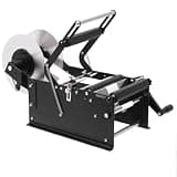 Adjustable Wine Bottle Sticker Label Applicator with Handle Small Label Applicator Machine for Round Glass Plastic Metal Bottle
