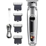 RASRGTRQ Professional Hair Clipper with Blades and LCD Digital Display