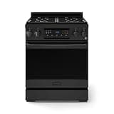 30 Inch Professional Liquid Propane with Precision Knob Control in Black