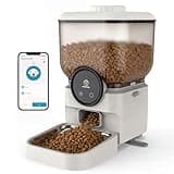 6.5L Automatic Cat Feeder, Smart Pet Food Dispenser for Cats & Dogs, WiFi Enabled, Freshness Preservation, Anti-Clogging Design & Dual Power Supply