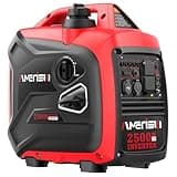 AMERISUN 2500-Watt Gas Powered Portable Inverter Generator, CO Sensor, Super Quiet for Home Backup, Emergency, Camping, EPA Compliant