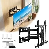 Extension Television Holder Wall Mounted Full Motion Articulating Mount Heavy Duty 240 Catties Load Capacity