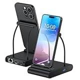 Cable Matters 5-in-1 iPhone 16/15 USB C Hub HDMI 4K@60Hz, iPad Docking Station with Gigabit Ethernet, USB-A 3.2 Port, 100W PD, USBC Hub Stand for iPhone 16/15 Pro Max, iPad Pro, Galaxy S23 Ultra
