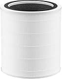 Core 400S Replacement Filter for LEVOIT Core 400S & Core 400S-P Smart Air Purifier, 3-in-1 High-Efficiency Activated Carbon Filter, Core 400S-RF (LRF-C401S-WUS),1 Pack, White